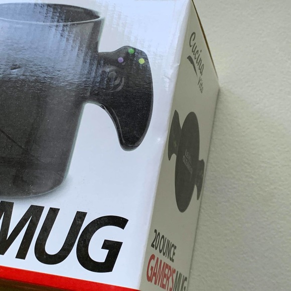 Cucina Vita 20 Oz Ounce Gamer's Mug Level Cleared Controller Gamer Nerd Geek NEW - Picture 3 of 9